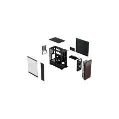 Fractal Design North ATX Tower Case - Elegant Black, No Power Supply - SKU: 7340172704713